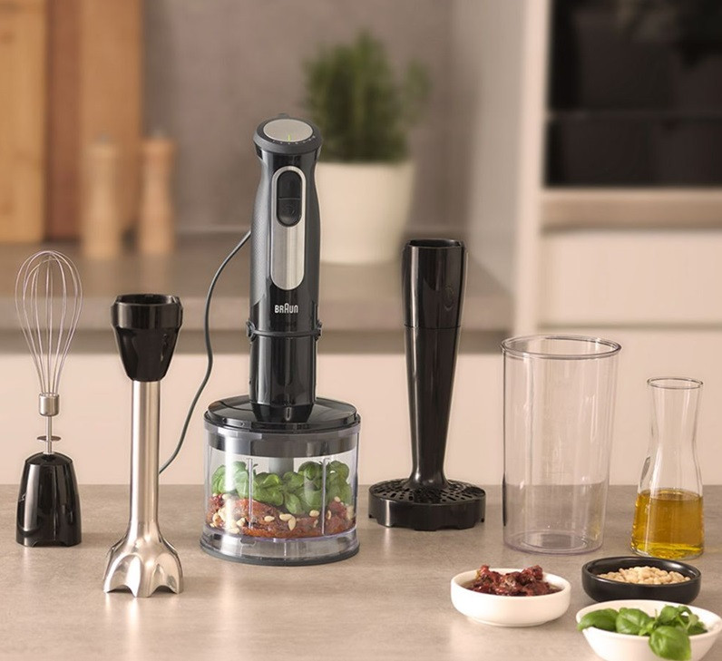 Блендер погружной Braun MQ 55307 MBK 1000 Вт черный Киев - изображение 3