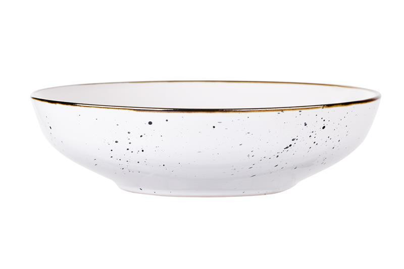 Тарілка супова Ardesto Bagheria Bright White AR-2920-WGC 20 см Київ - зображення 1