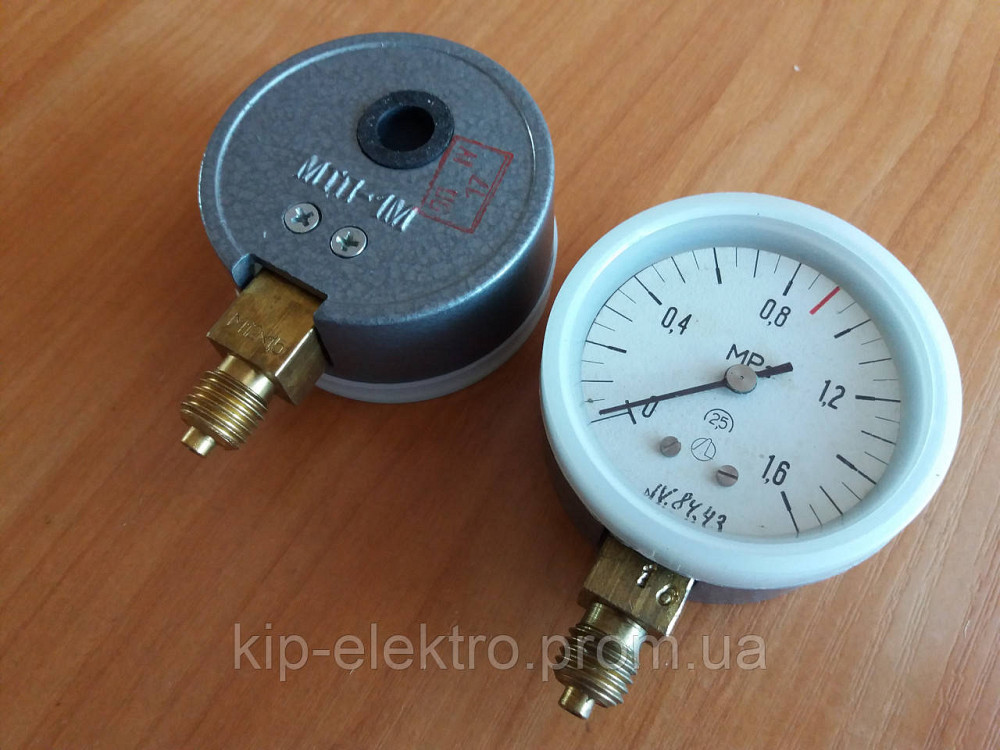 Манометр МТП-1М (МТП-1, МТП1М, МТП 1М, МТП) - радиальный штуцер (РШ) Київ - зображення 9