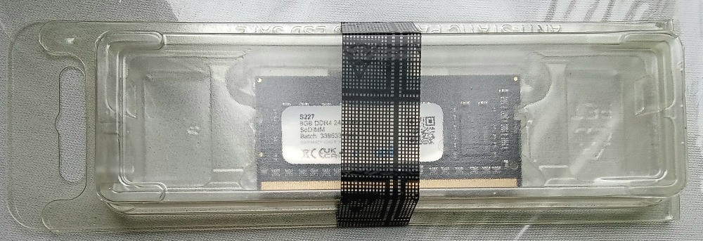 Модуль оперативной памяти 8гб DRAM JEDEC 8GB DDR4 2666MTs SO-DIMM 1.2V PC4-21300 1333МГц 19-19-19-43 Новое - изображение 1