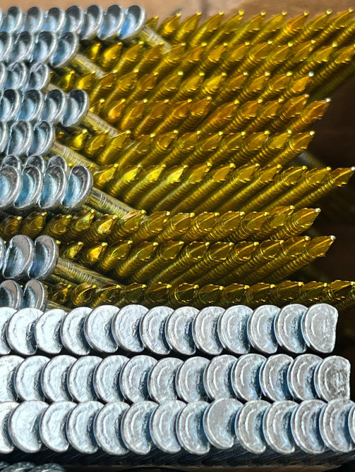 Рейковий цвях по дереву 3,1х90 мм для кроквяної системи даху (3000 шт) Ивано-Франковск - изображение 3