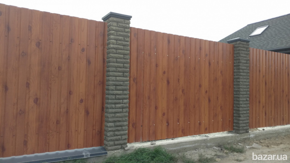 Забор из проф. настила (профлиста). "Броневик" Днепр. Дніпро - зображення 5