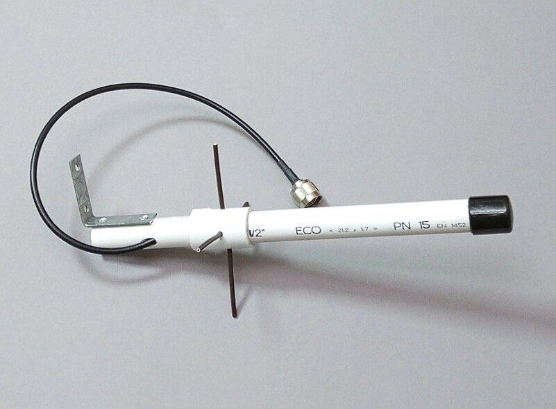 Антенна 1150-1250 МГц 6 дБ 50 Вт круговая, N-male разъем, белая Дніпро - зображення 3