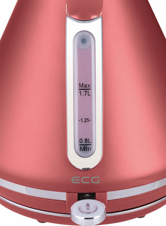 Электрочайник EСG RK 1708 Tradizione Corsa 1.7 л красный Киев - изображение 5
