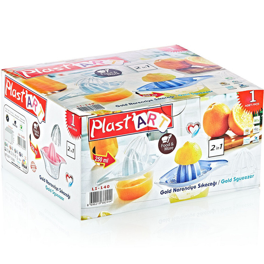 Соковыжималка для лимона New 0,25 л прозрачно-кремовая Київ - зображення 5