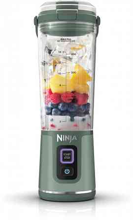 Фитнес-блендер аккумуляторный Ninja BC151EUEM 150 Вт оливковый Киев