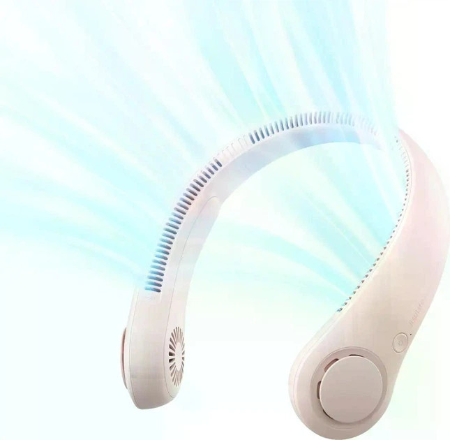 Вентилятор на шею Jisulife Neck Fan Life3 FA14 Pink розовый Київ - зображення 2