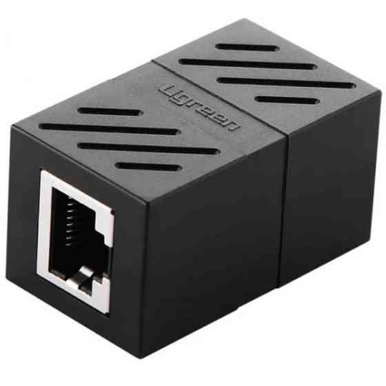 DM З'єднувач мережевих роз'ємів RJ45 - RJ45 1/1 Black Харьков
