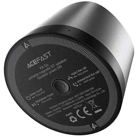 Bluetooth Колонка Acefast K8 + БЗУ 15W Херсон
