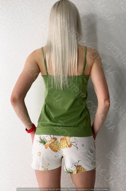 Женская пижама с шортами и майкой "Anabella" (12308) (арт. 1404) Кривий Ріг - зображення 5