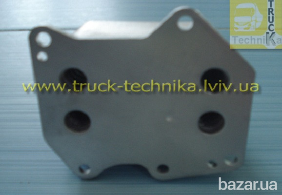 Масляный радиатор теплообменник Ford Transit 80x45x120 mm. 1372757, 1469718, 1704068, 6C1Q6B624BA Львов - изображение 2