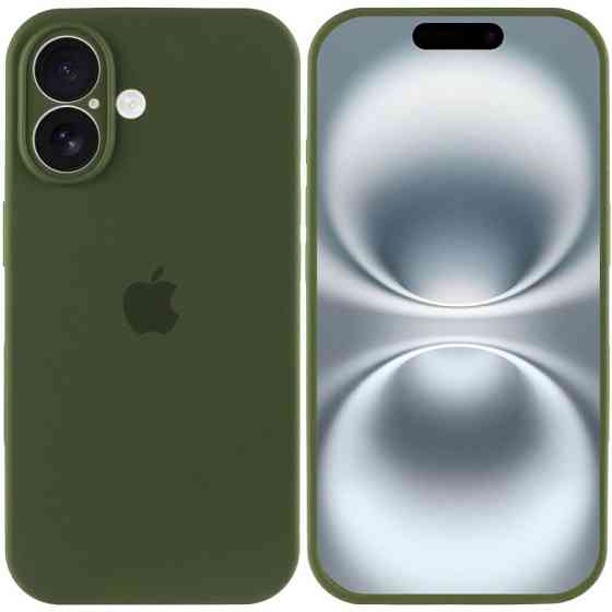 Чехол Silicone Case Full Camera Protective (AA) для Apple iPhone 16 Plus (6.7") Херсон