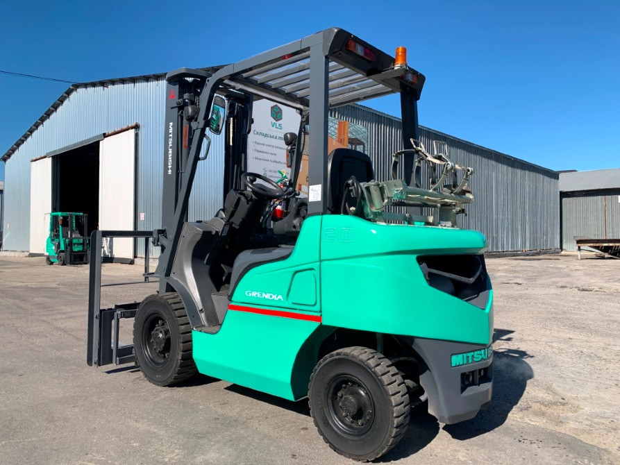 Вилочный автопогрузчик Mitsubishi, с печкой и боковым смещением. Модель: FGE20T. Полтава - изображение 4