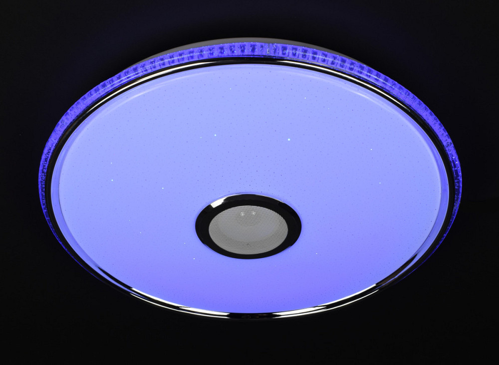 Світильник стельовий SMART LED з Bluetooth з пультом M8291-500-rgb-bl Білий 7х50х50 см. Киев - изображение 1