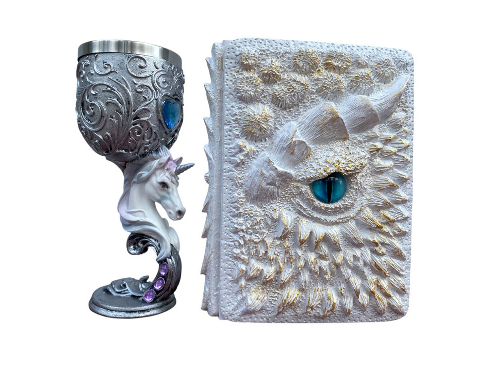Подарочный набор Бокал 3D Единорог и Блокнот 3D «Око Ледяного Хранителя» Київ - зображення 1
