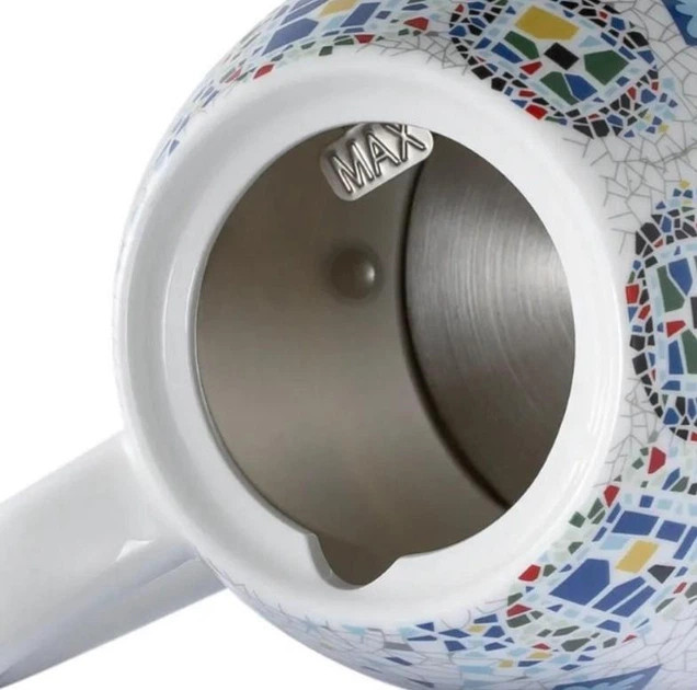 Электрочайник Domotec Мозаика MS-7837 1.4 л белый Київ - зображення 6