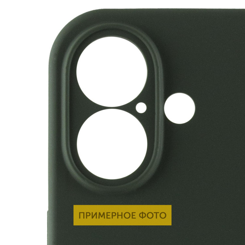 Чехол Silicone Case Full Camera Protective (AA) для Apple iPhone 16 (6.1") Херсон - зображення 4