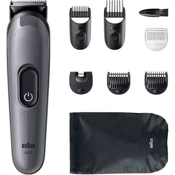 Машинка для стрижки волос Braun All-in-One Series 3 AIO3540 2 Вт серый Киев