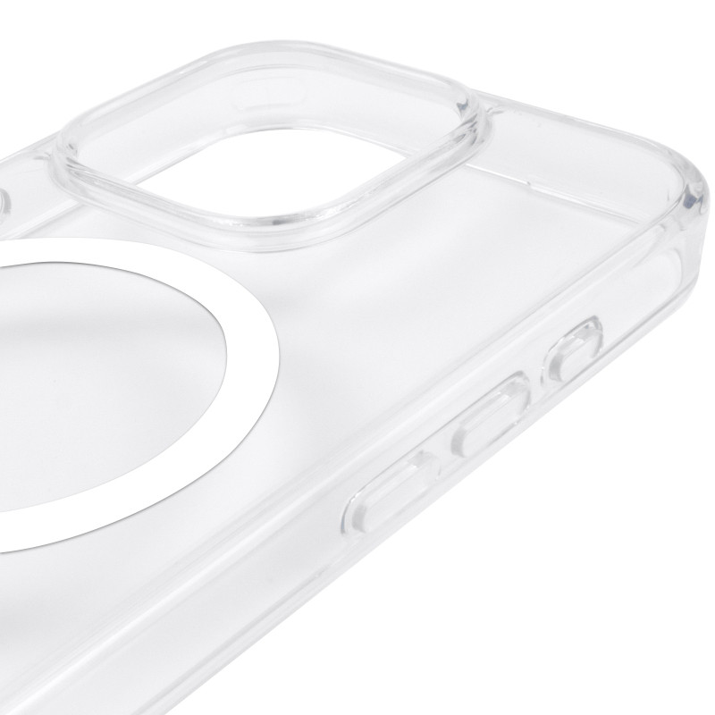 Чехол TPU Ummi transparent with Magnetic Fit для Apple iPhone 14 Pro (6.1") Херсон - зображення 6
