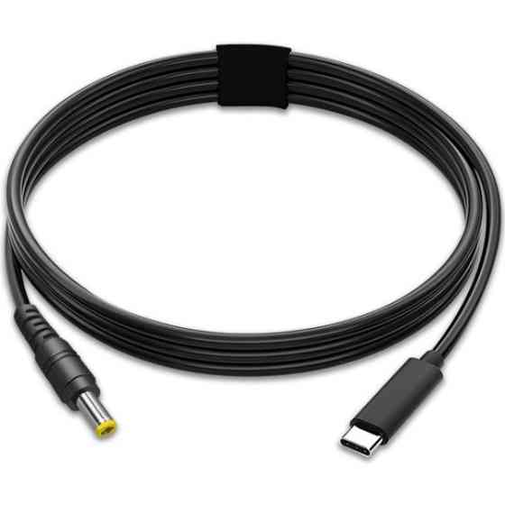 DM Кабель для ноутбука USB-C до DC 5.5 x 2.5 мм, 65W, 1.5 м (PD) Харків