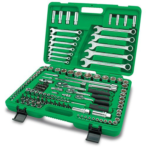 Профессиональный набор инструмента в кейсе 130ед. TOPTUL GCAI130B Харьков - изображение 1