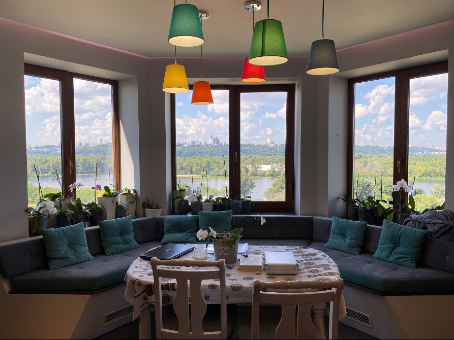 БЕЗ% для покупця, дворівнева квартира видно Дніпро Лавру Київ, 6-окремих кімнат Киев - изображение 7