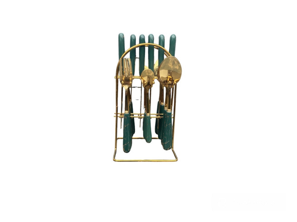 Набор столовых приборов на 6 персон Зеленый Киев - изображение 6