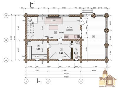 Купити дерев’яну баню з піччю – Закарпат Зруб-Буд Одеса - зображення 3