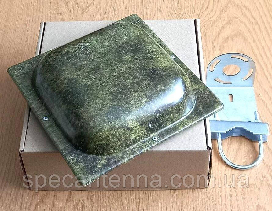 Антенна для 4ж модема панельная 3G/4G LTE DN-17LP 1610-2900 МГц 2х12-18 дБ 50 Вт, цвет № 7 камуфляж Дніпро - зображення 1