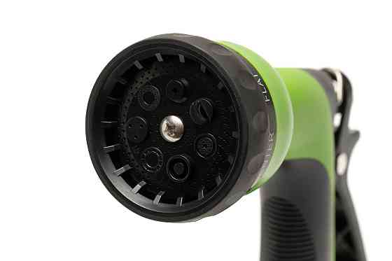 Пистолет для полива MASTERTOOL TWIN LINE ½" 7 режимов металлическое сопло TPR покрытие 92-9346 Харків