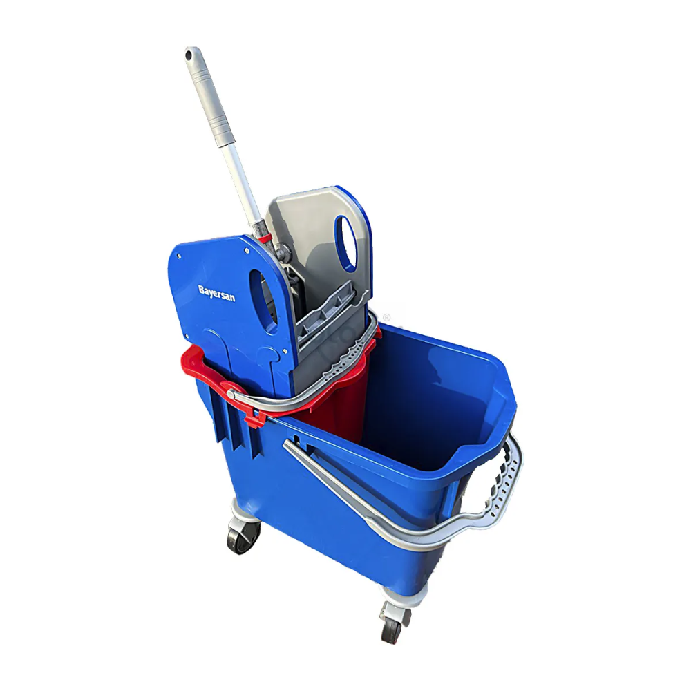 Тележка с отжимом, на колесах, для уборки помещений STE25D Київ - зображення 1