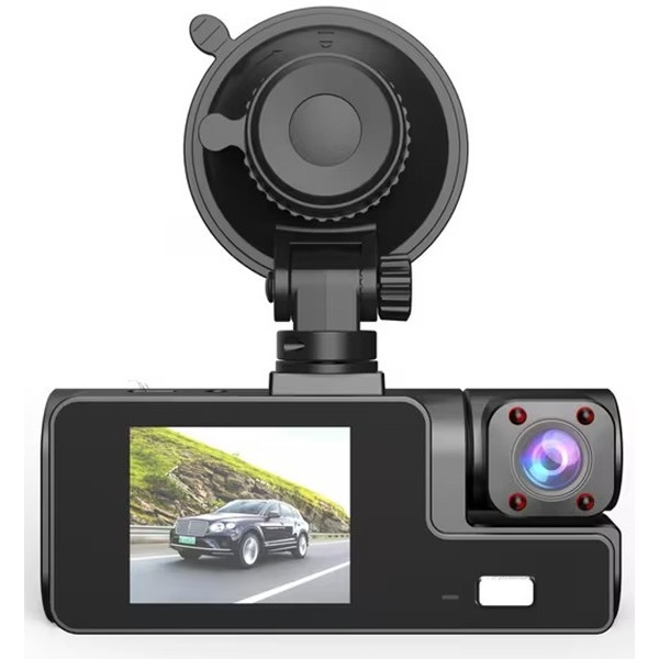 DM Автомобільний відеореєстратор Y81 HD DVR 1080p + задня камера 720p Black (Код товару:43648) Харків - зображення 2