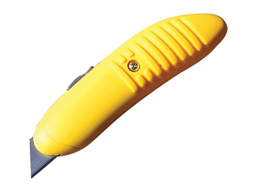 Нож строительный MASTERTOOL трапеция пластиковый корпус 17-0306 Харків - зображення 1