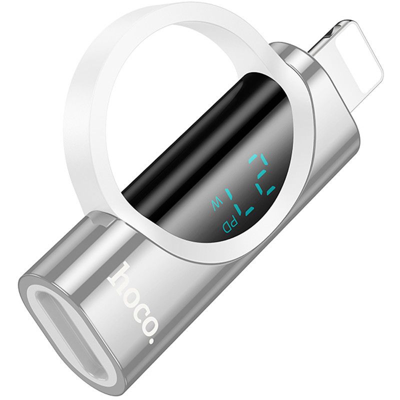 Переходник Hoco UA32B Lightning male to Type-C female display adapter Херсон - изображение 3