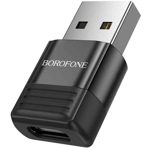 Переходник Borofone BV18 USB male to Type-C female USB2.0 Херсон