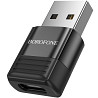 Переходник Borofone BV18 USB male to Type-C female USB2.0 Херсон