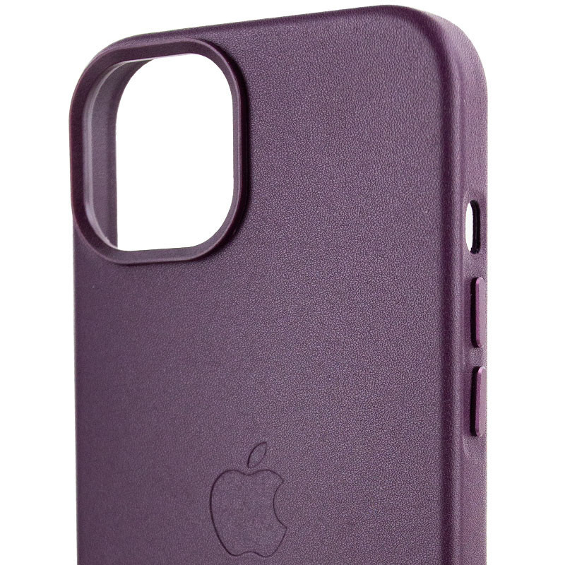 Кожаный чехол Leather Case (AA Plus) with Magnetic Fit для Apple iPhone 14 (6.1") Херсон - изображение 5
