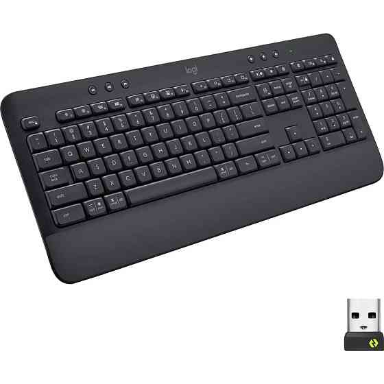 Клавиатура компьютерная безпроводная Logitech Signature K650 USB/Bluetooth Graphite 920-010945 графи Киев