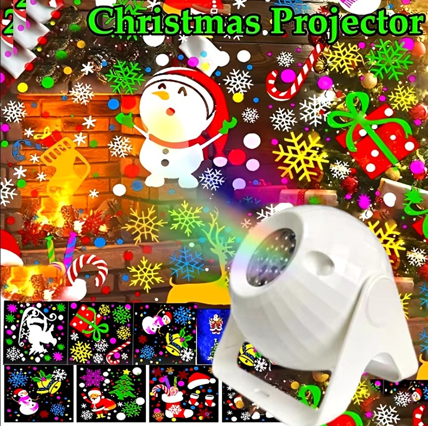 Новорічний проектор для дому з кронштейном з живленням від USB Проектор XKL Одеса - зображення 6