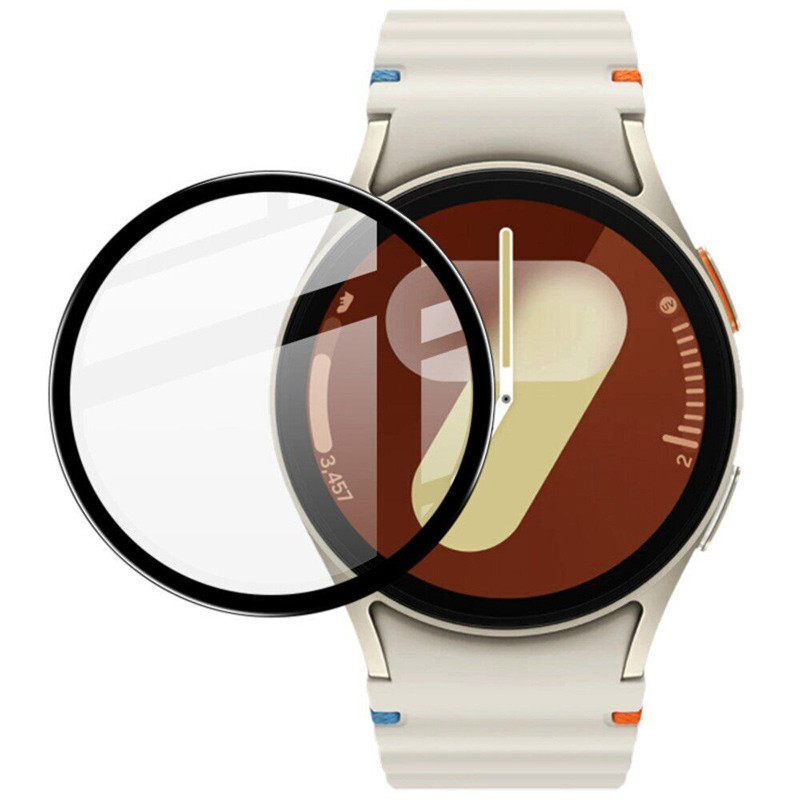 Полимерная пленка 3D (full glue) (тех.пак) для Samsung Galaxy Watch 7 40mm Херсон - зображення 1