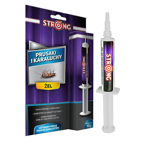 Гель от тараканов и чешуйниц Strong 10 г Одеса - зображення 1