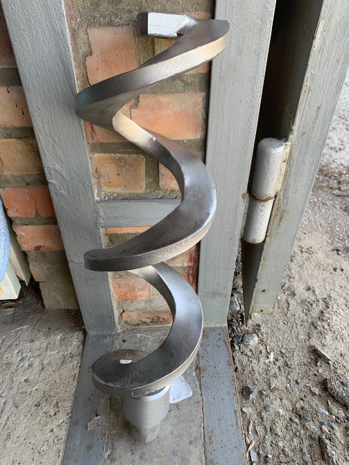 Шнек допоміжний на волчок-мʼясорубку К7-ФВП-114. Заводський. Продам. Полтава - зображення 3