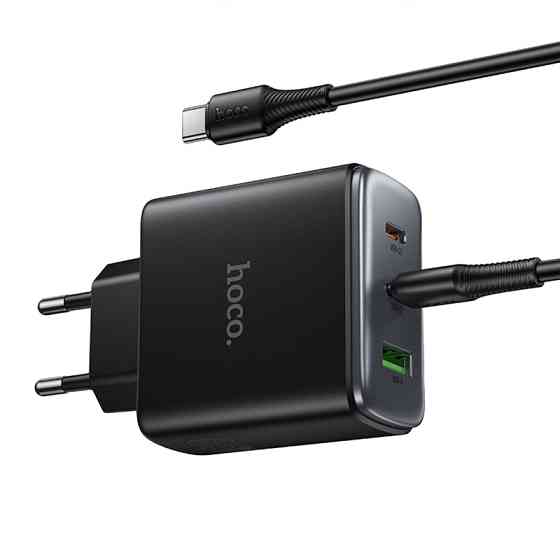 СЗУ Hoco C160A Upgrade PD65W+QC3.0 (1USB-A/2C) + кабель Type-C to Type-C Херсон