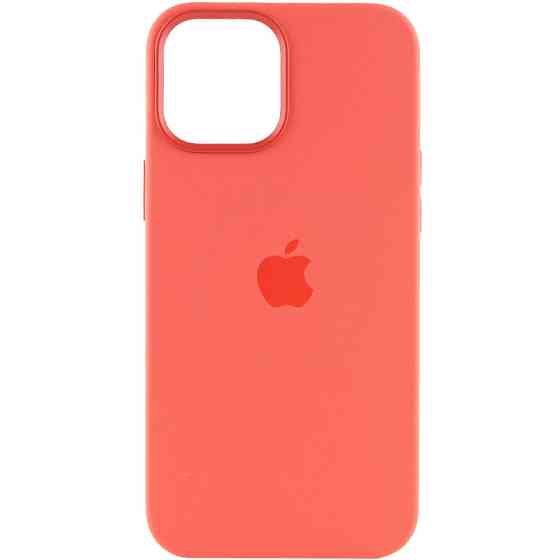 Чехол Silicone case (AAA) full with Magsafe and Animation для Apple iPhone 12 Pro Max (6.7") Херсон