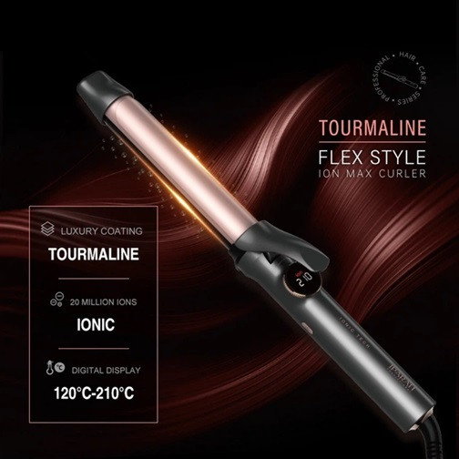 Плойка для волос IPARAH P-205 70 Вт черная Київ - зображення 7