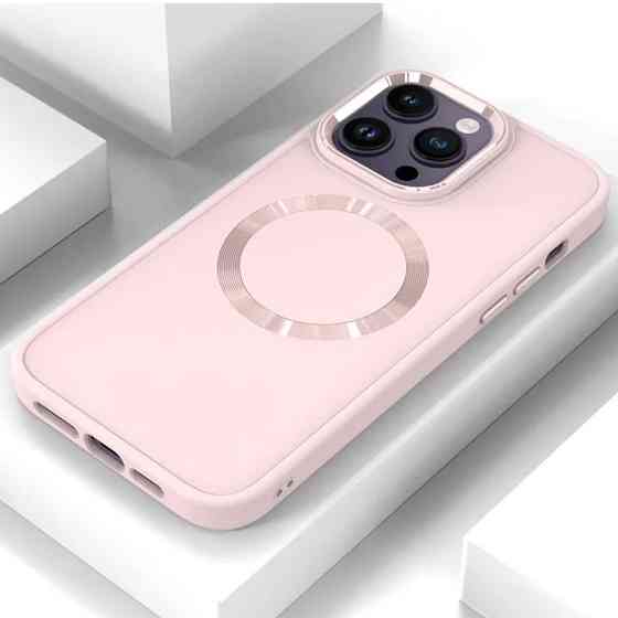 TPU чехол Bonbon Metal Style with MagSafe для Apple iPhone 16 Pro Max (6.9") Херсон