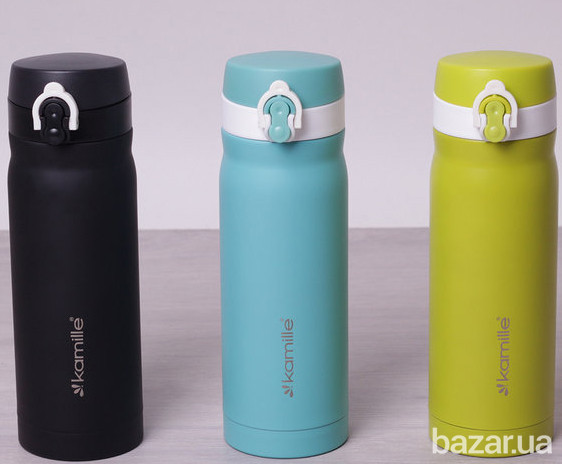 Термос-кружка нержавеющая сталь Kamille 500 мл Одеса - зображення 2