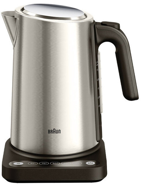 Электрочайник Braun WK 5205 BK 1.7 л серебристый Киев - изображение 1