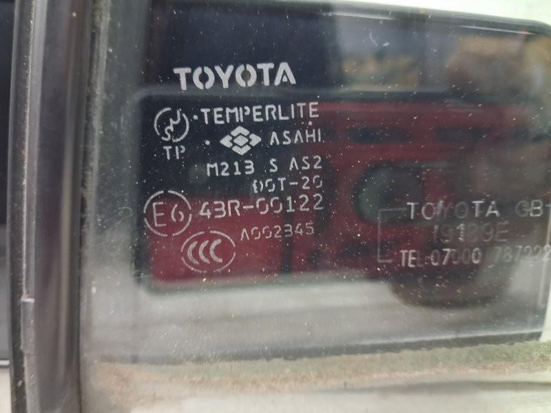 Стекло двери задней правой (форточка) Toyota Prado J120 4.0 1GR-FE 2002 (б/у) Киев - изображение 2
