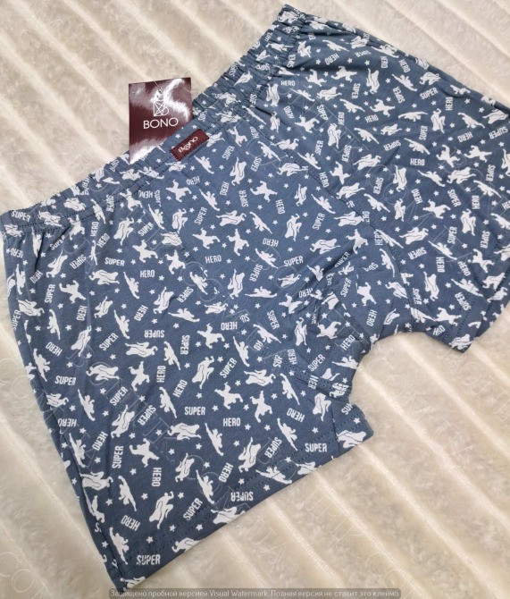 Мужские боксеры с принтом Super Hero (арт. МШ 950219) Кривой Рог - изображение 2